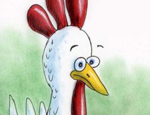 How Chickens Deal With Baldness (Cartoon) by Dan Reynolds